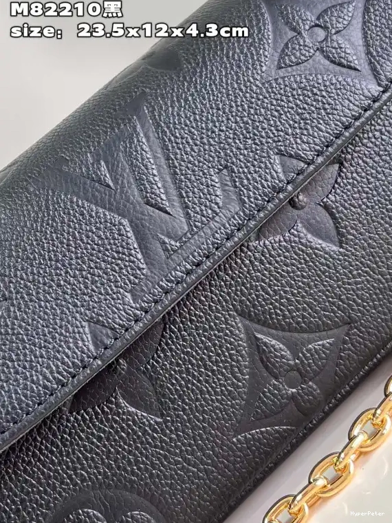 VUITTON Chain LOUIS Ivy-23.5*12*4.3cm Wallet on 0516